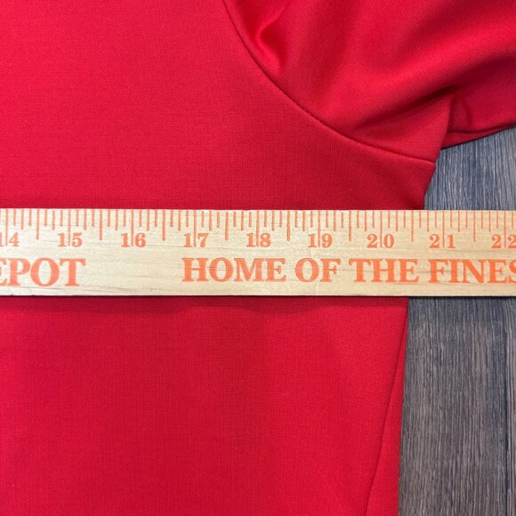 Nike Red Dri-Fit Hoodie Sweatshirt Just Do It Graphic Print Size M Athletic - Picture 7 of 8